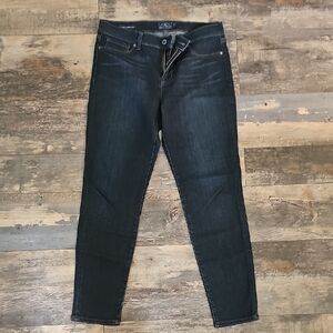 Lucky Brand Women's Dark Indigo Skinny Jeans